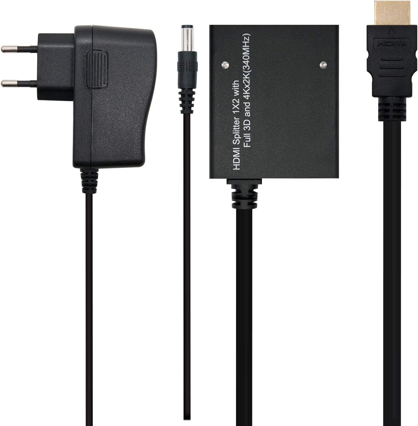 Duplicador HDMI Nanocable 10.25.3502/ HDMI Macho - 2x HDMI Fêmea - Imagem 2