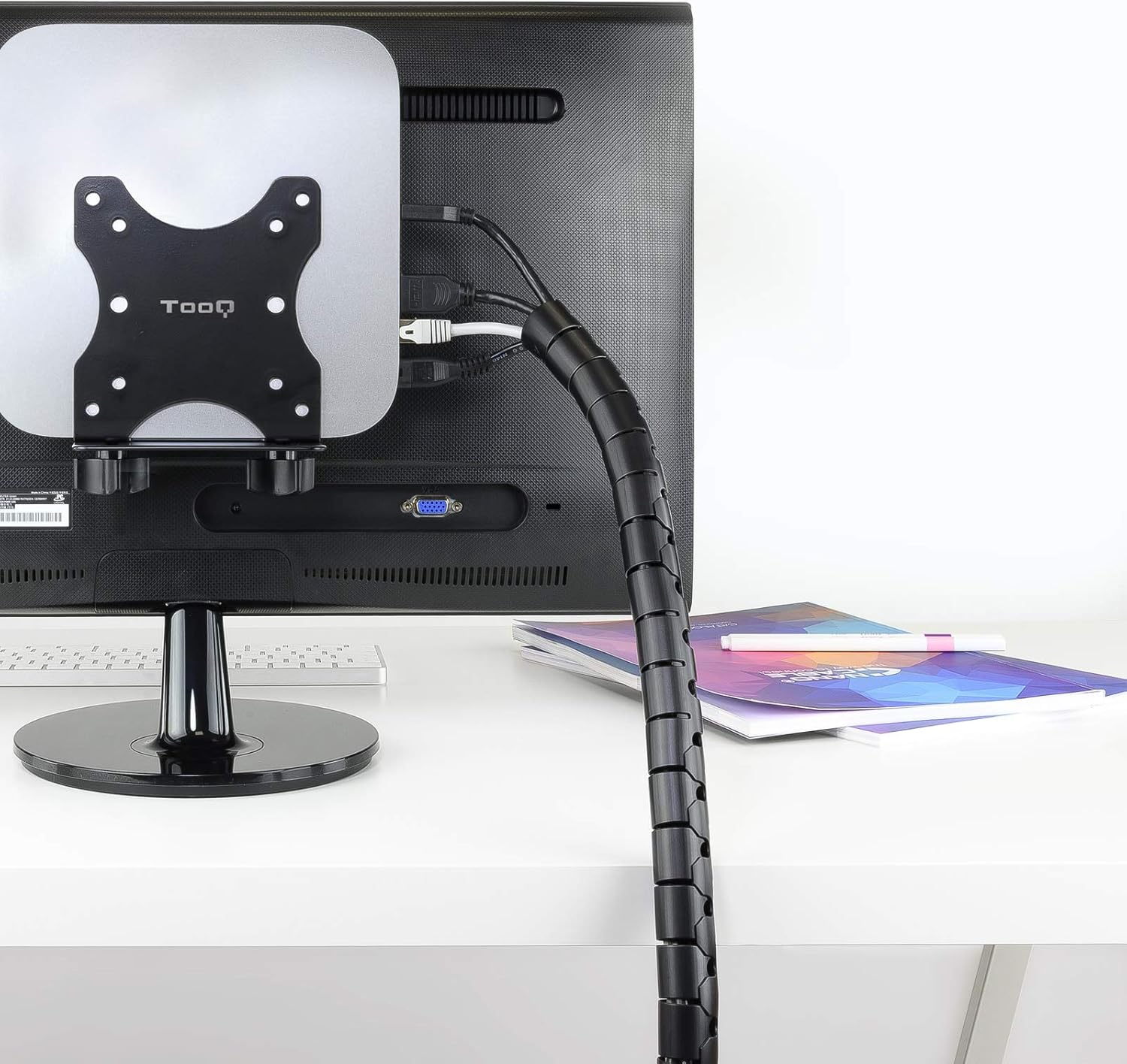 Organizador de Cabos em Espiral Nanocable 10.36.0002-BK/ 2m - Imagem 5