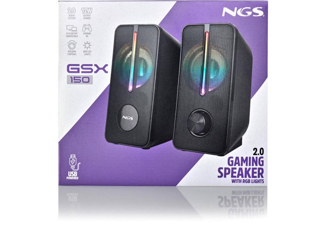 Colunas NGS GSX-150/ 12W/ 2.0/ Pretos - Imagem 6