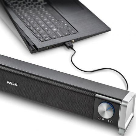 Barra de Som com Bluetooth NGS Subway/ 40W/ 2.0/ Preta - Imagem 4
