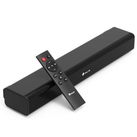 Barra de Som com Bluetooth NGS Subway/ 40W/ 2.0/ Preta