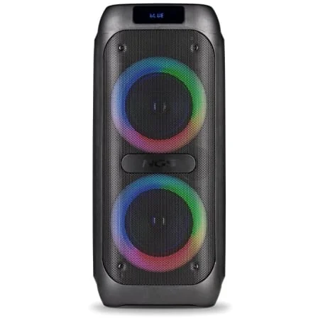 Coluna Portátil NGS Wild Banger 2 160W Bluetooth 5.3 TWS RGB USB TF Rádio FM