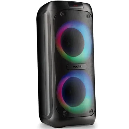 Coluna Portátil NGS Wild Banger 3 240W Bluetooth 5.3 TWS USB MicroSD RGB Bateria 4h - Imagem 2