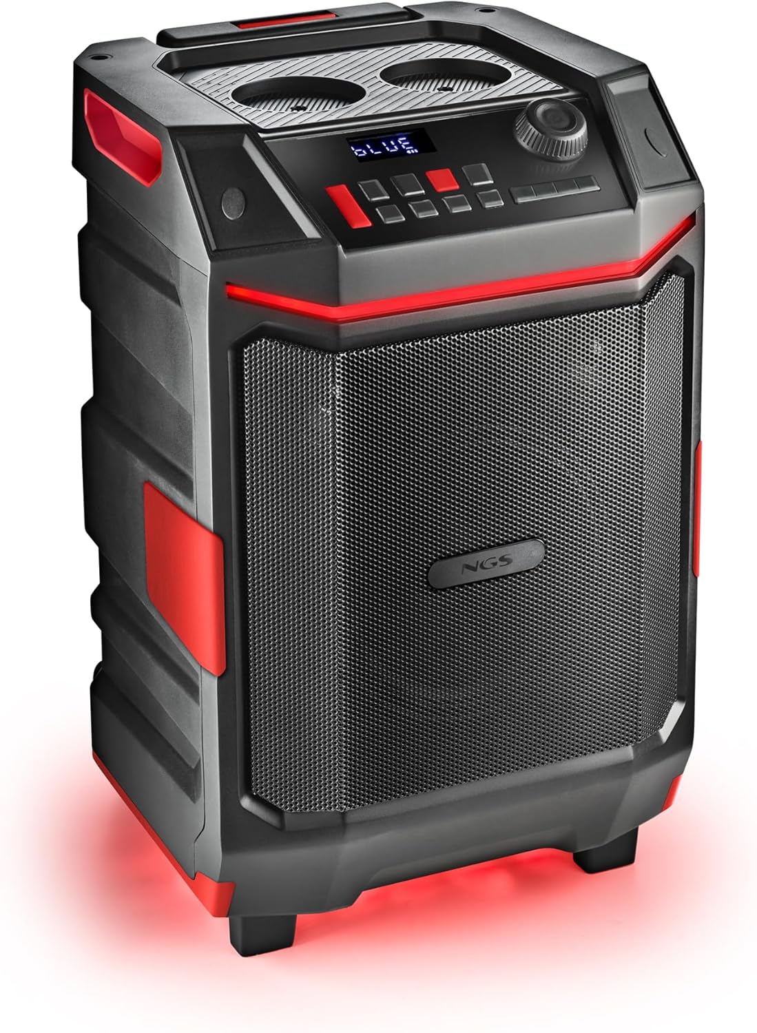 Coluna Portátil NGS Wild Bash 300W com Bluetooth Preto