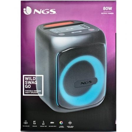 Altifalante Portátil com Bluetooth NGS Wild Swag Go/ 80W/ 1.0 - Imagem 5