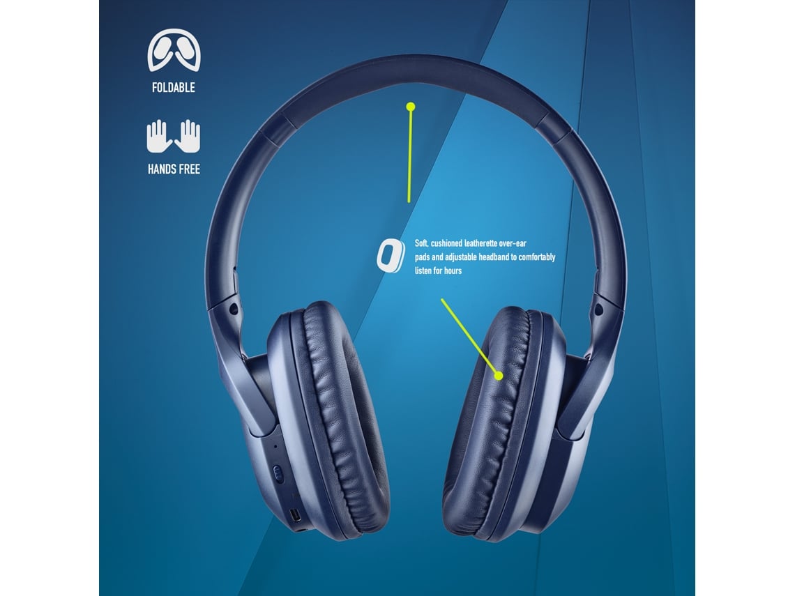 Auriculares Sem Fios NGS Artica Greed/ com Microfone/ Bluetooth/ Azuis - Imagem 6