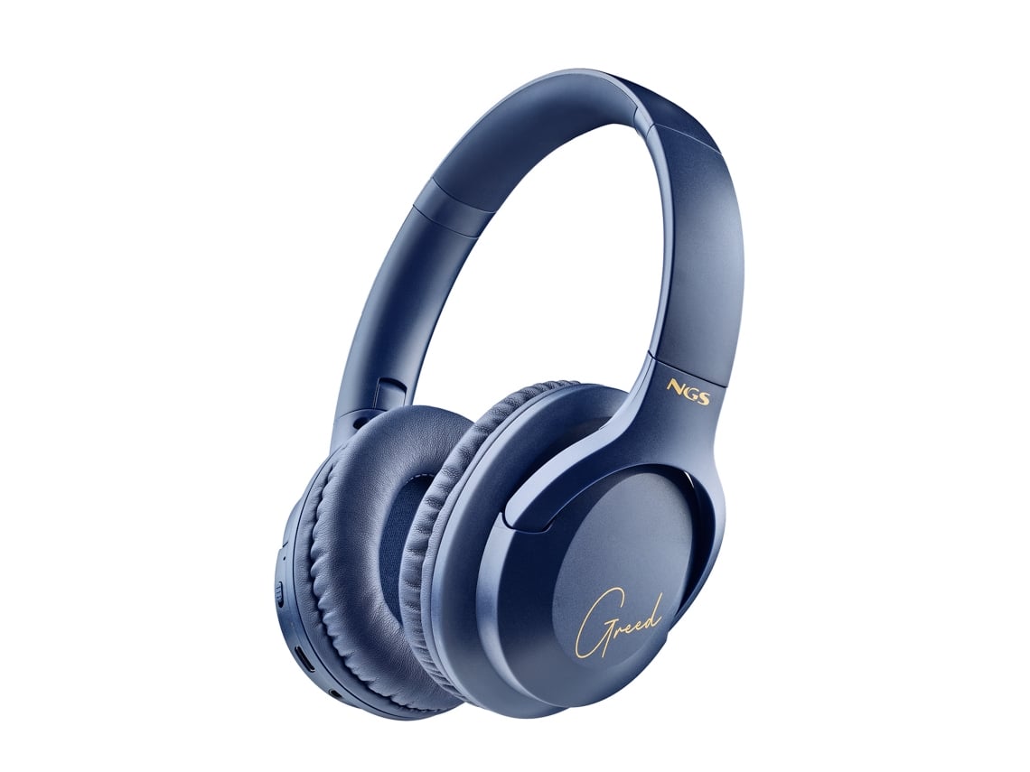 Auriculares Sem Fios NGS Artica Greed/ com Microfone/ Bluetooth/ Azuis
