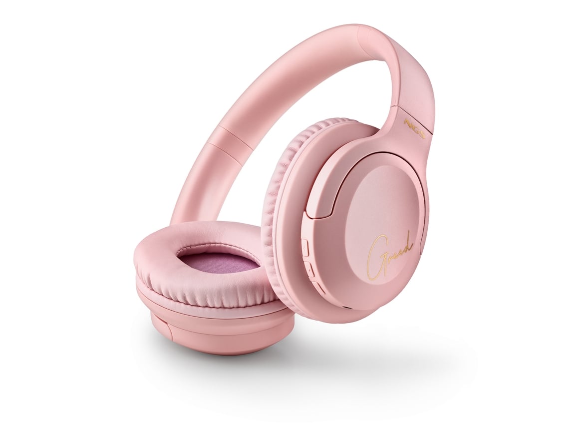 Auscultadores Sem Fios NGS Artica Greed/ com Microfone/ Bluetooth/ Rosa - Imagem 9