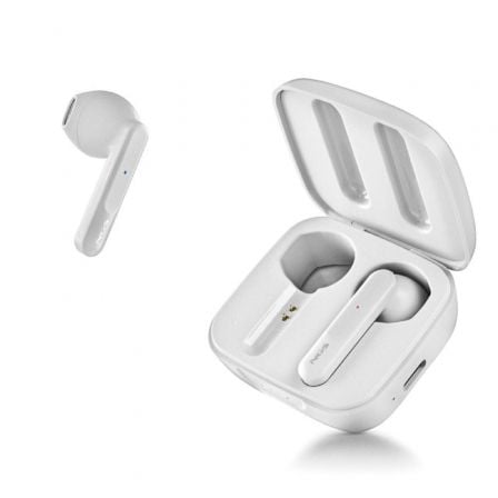 Auscultadores Bluetooth NGS Ártica Move com estojo de carga/ Autonomia 7h/ Brancos - Imagem 5