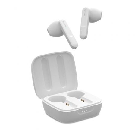 Auscultadores Bluetooth NGS Ártica Move com estojo de carga/ Autonomia 7h/ Brancos - Imagem 2
