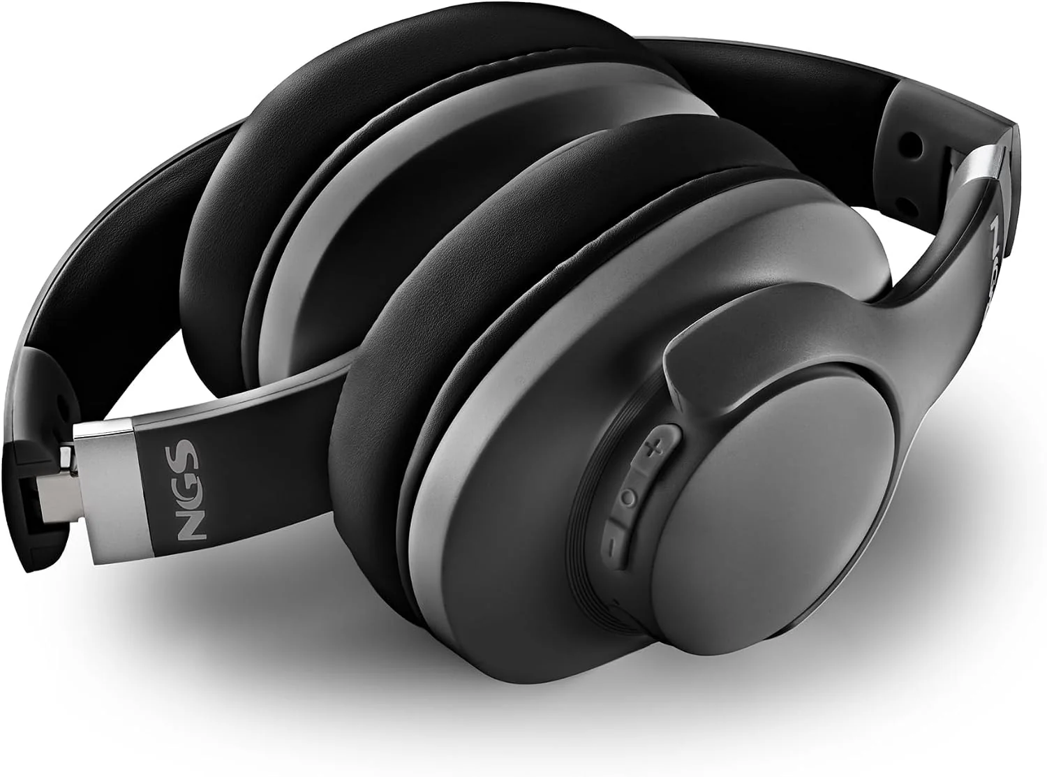 Auriculares Bluetooth NGS Artica Storm Over-Ear com Cancelamento de Ruído ANC 45h Autonomia Preto - Imagem 4