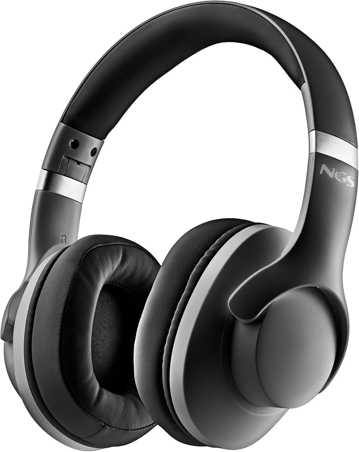 Auriculares Bluetooth NGS Artica Storm Over-Ear com Cancelamento de Ruído ANC 45h Autonomia Preto