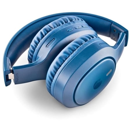 Auriculares Bluetooth NGS Artica Tempest com Microfone Autonomia 80h Drivers 40mm Azul - Imagem 3