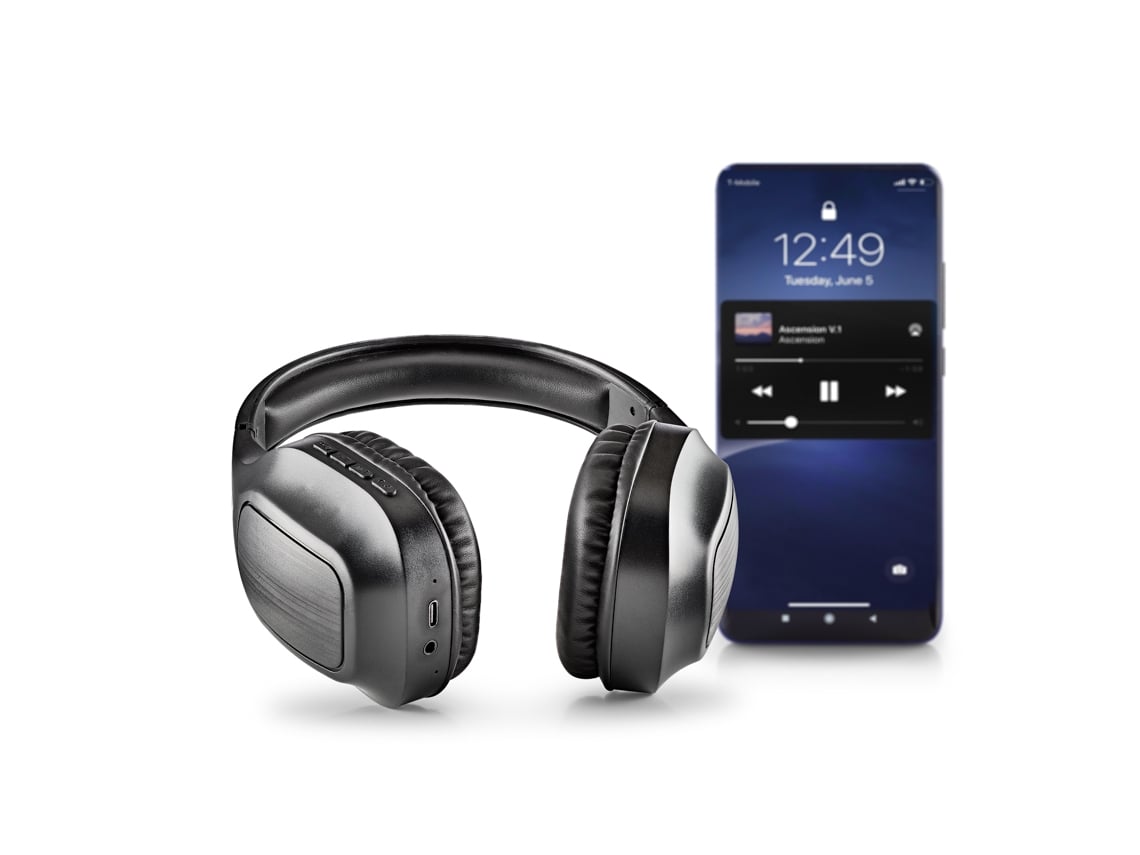 Auriculares Sem Fios NGS Artica Wrath/ com Microfone/ Bluetooth/ Pretos - Imagem 9