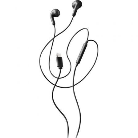 Auriculares Intra-auriculares NGS Cross Glide/ com Microfone/ USB Tipo-C/ Pretos - Imagem 2