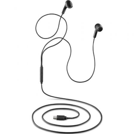 Auriculares Intra-auriculares NGS Cross Glide/ com Microfone/ USB Tipo-C/ Pretos - Imagem 4