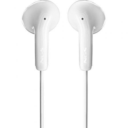 Auriculares Intra-auriculares NGS Cross Glide/ com Microfone/ USB Tipo-C/ Brancos - Imagem 3