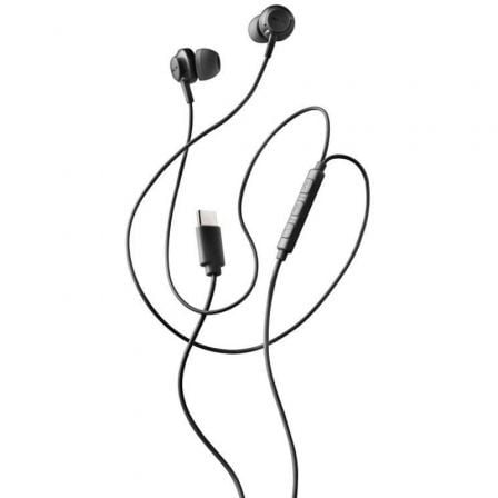 Auriculares Intra-auriculares NGS Cross Step / com Microfone / USB Tipo C / Pretos - Imagem 2