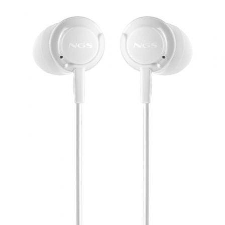 Auriculares Intra-auriculares NGS Cross Step / com Microfone / USB Tipo-C / Brancos - Imagem 3