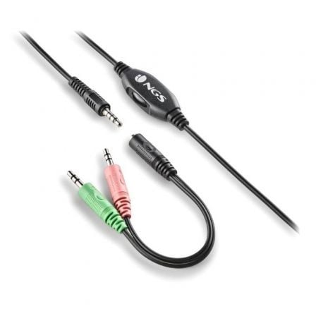 Auscultadores NGS MSX 11 Pro/ com Microfone/ Jack 3.5/ Pretos - Imagem 4
