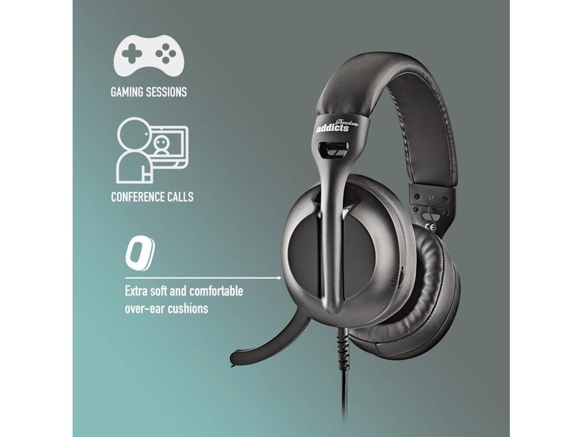 Auriculares NGS VOX805 USB-C/ com Microfone/ USB Tipo-C/ Pretos - Imagem 5
