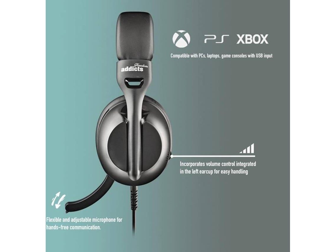 Auriculares NGS VOX805 USB-C/ com Microfone/ USB Tipo-C/ Pretos - Imagem 9