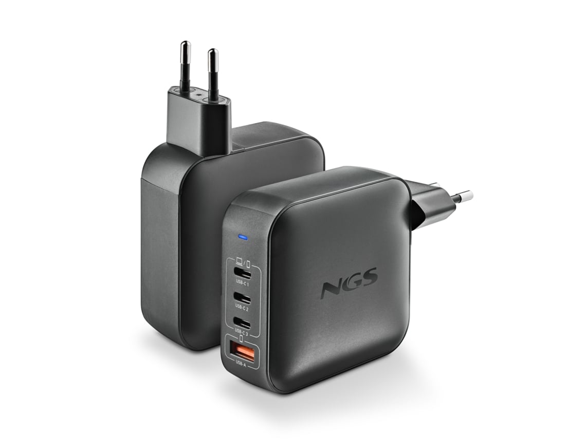 Carregador de Portátil GaN NGS BUD 165W/ 165W/ Automático/ Voltagem 5-21V - Imagem 4