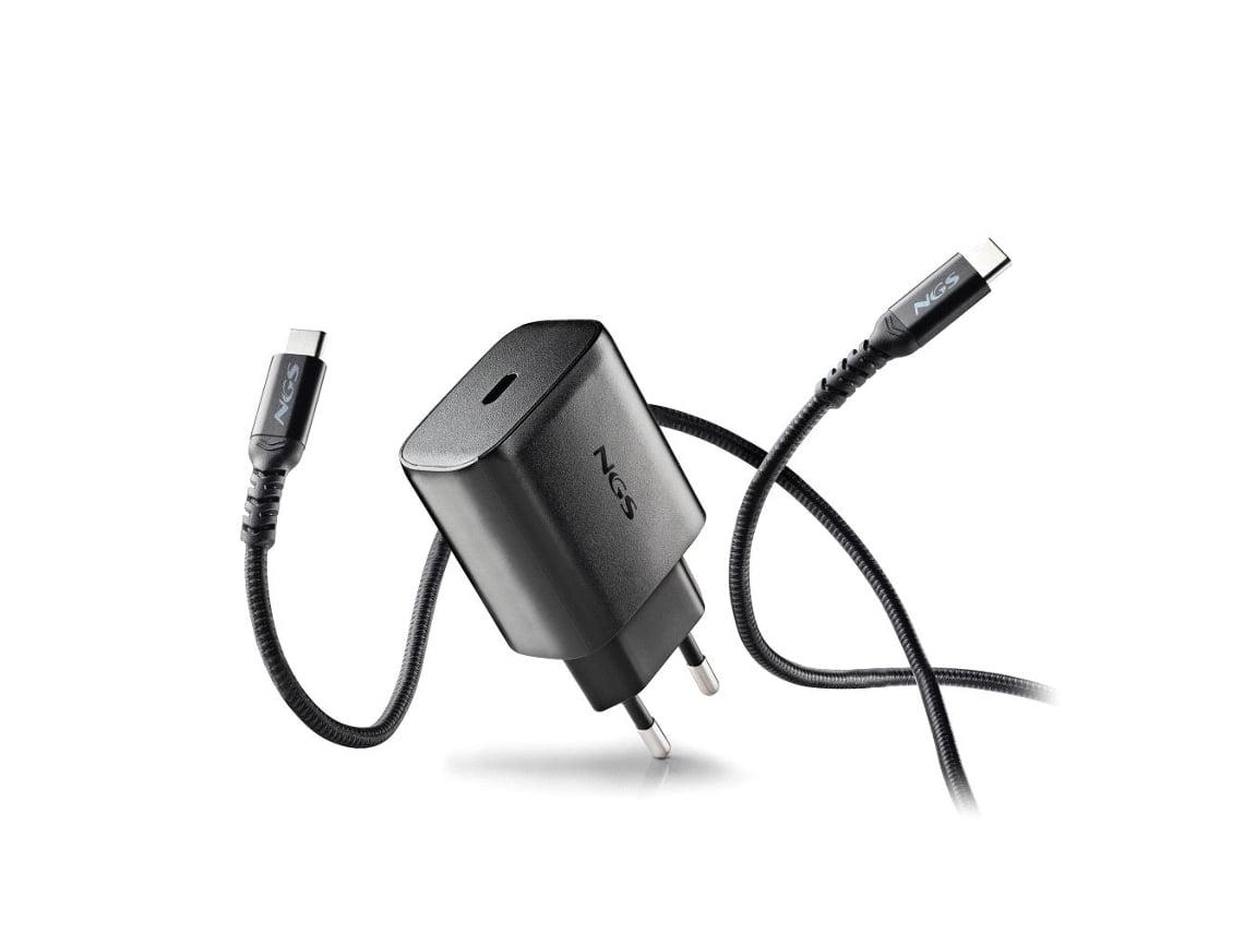 Carregador de Parede GaN NGS Bud 45W/ 1xUSB Tipo-C/ 45W