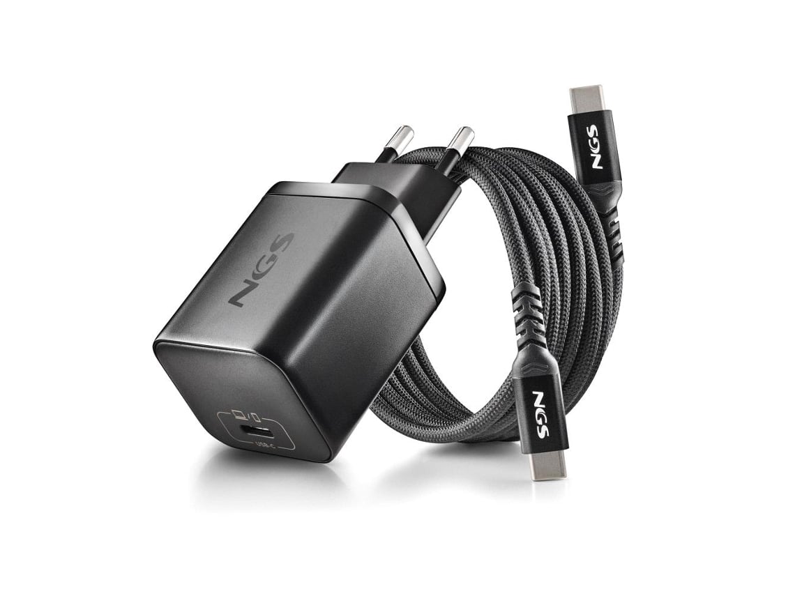 Carregador de Parede GaN NGS Bud 65W/ 1xUSB Tipo-C/ 65W - Imagem 9