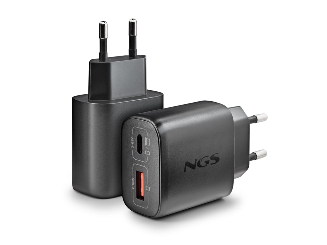 Carregador de Parede GaN NGS Era 45W/ 1xUSB Tipo-C/ 1xUSB/ 45W - Imagem 5