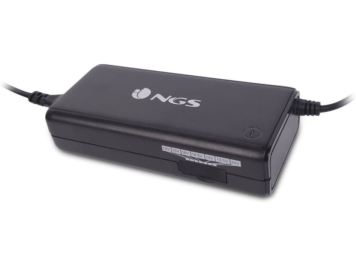 Carregador de Portátil NGS BAN/ 90W/ Manual/ 11 Conectores/ Voltagem 12-20V - Imagem 2