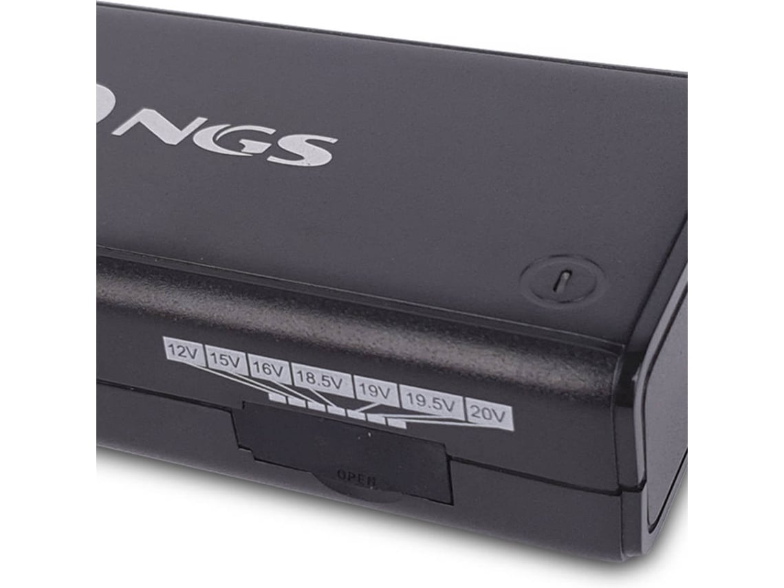 Carregador de Portátil NGS BAN/ 90W/ Manual/ 11 Conectores/ Voltagem 12-20V - Imagem 3