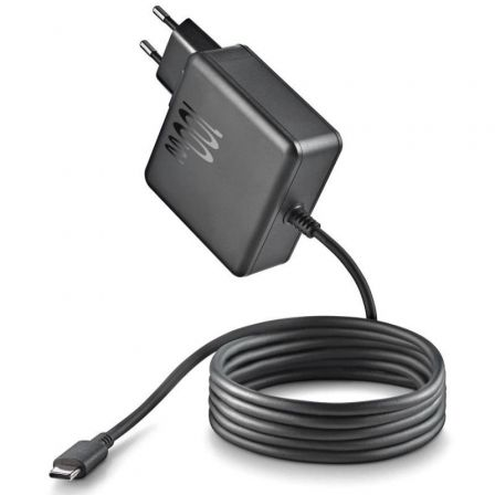 Carregador de Portátil GaN NGS GAN100W-C USB Tipo-C/ 100W/ Automático/ Voltagem 5-20V