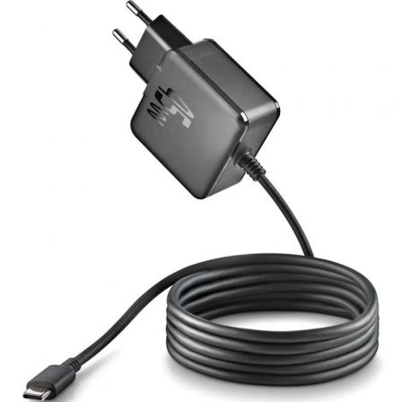 Carregador de Portátil NGS GAN 45W-C USB Tipo-C/ 45W/ Automático/ Voltagem 5-20V