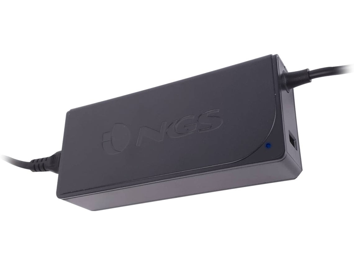 Carregador de Portátil NGS W-45W/ 45W/ Automático/ 8 Conectores/ Voltagem 19-20V/ 1 USB - Imagem 2