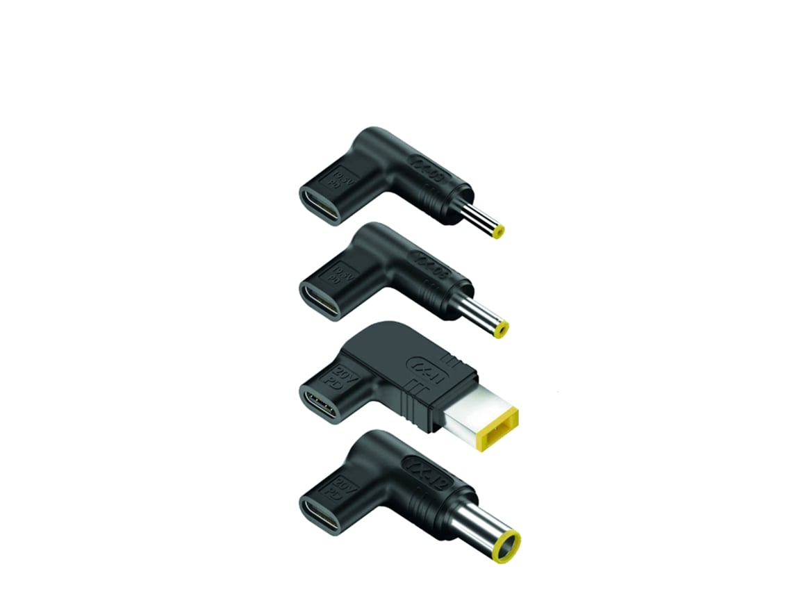 Pack 4 Fichas para Portátil Lenovo NGS BUD-L/ DC - USB Tipo-C
