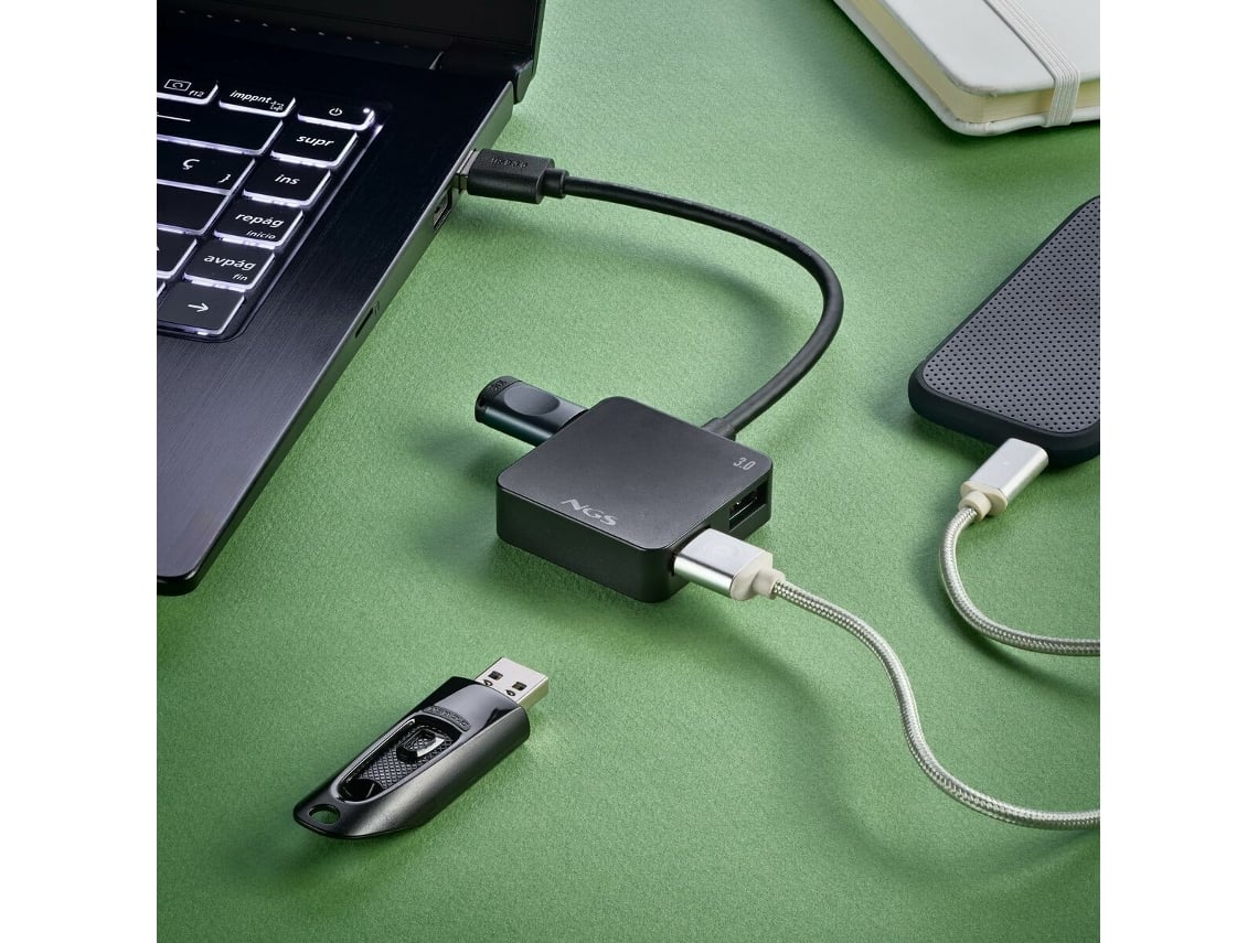 Hub USB 3.0 NGS IHUB3.0Tiny/ 4xUSB - Imagem 9