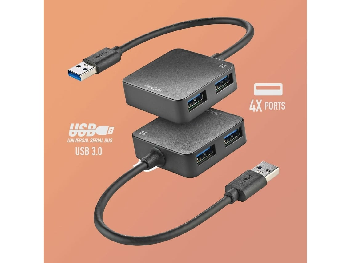 Hub USB 3.0 NGS IHUB3.0Tiny/ 4xUSB - Imagem 6