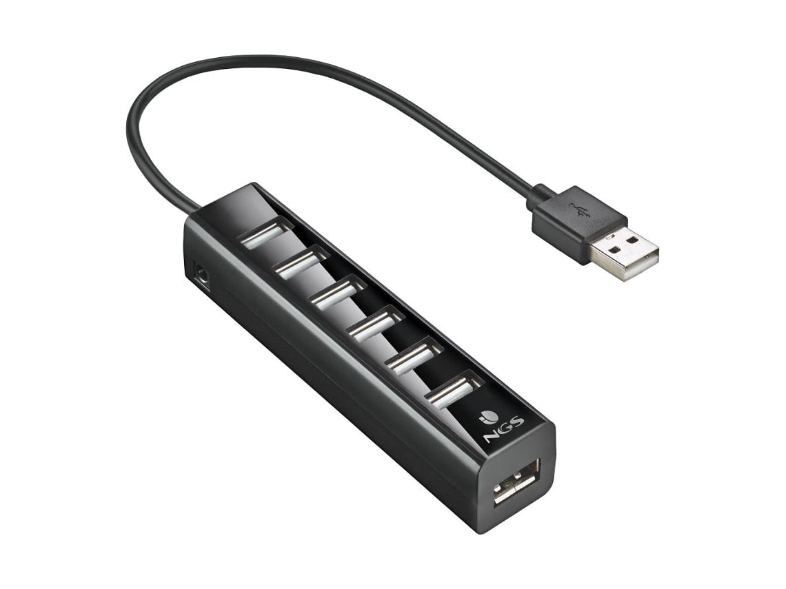 Hub USB 2.0 com Alimentação Externa NGS IHUB7 Tiny/ 7xUSB - Imagem 5