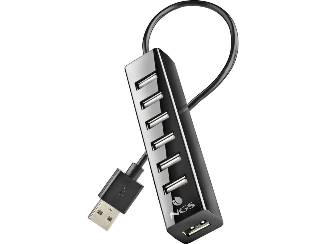 Hub USB 2.0 com Alimentação Externa NGS IHUB7 Tiny/ 7xUSB - Imagem 3