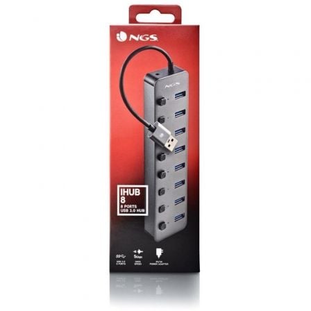 Hub USB NGS IHUB8 / 8xUSB 3.0 - Imagem 4