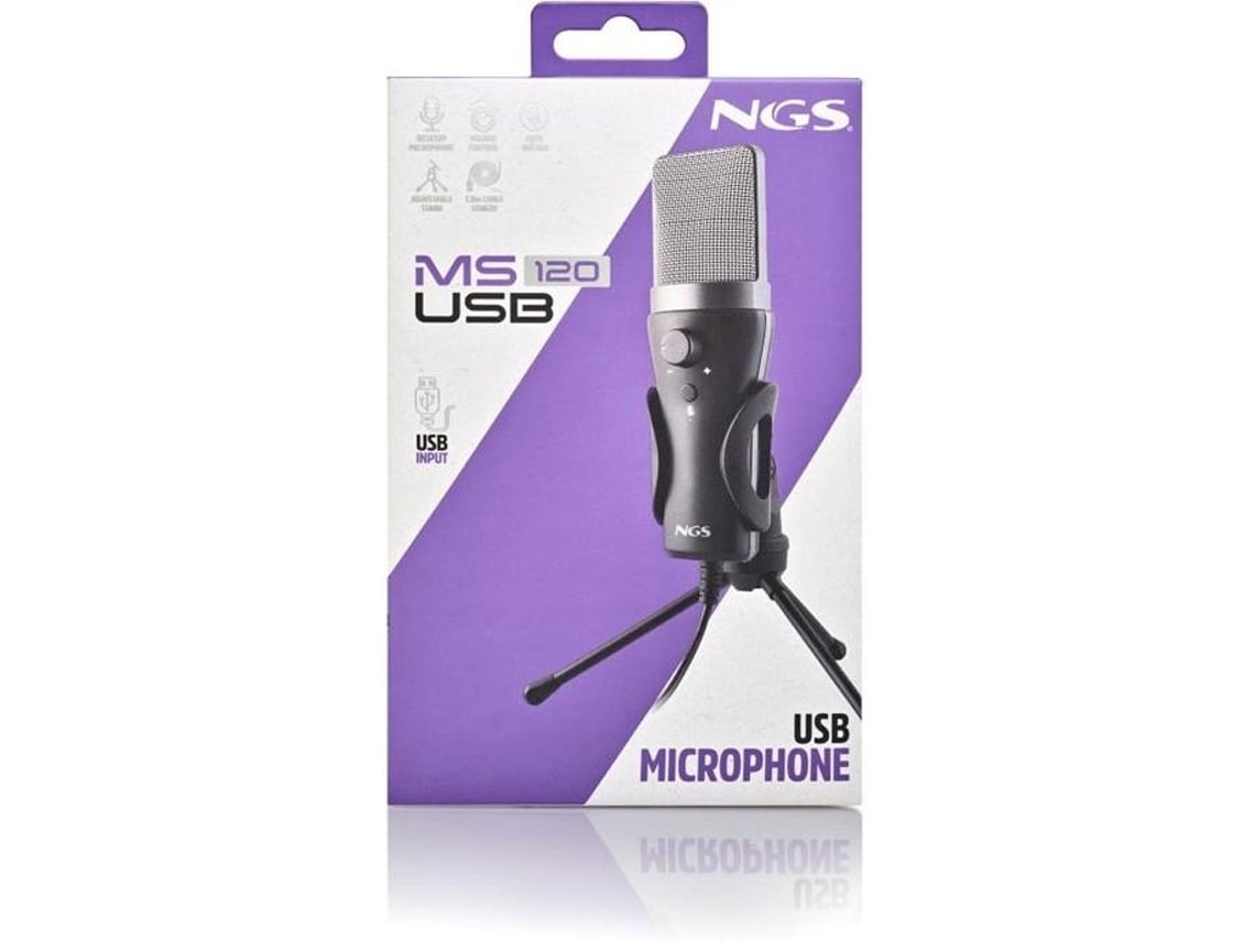 Microfone NGS MS120USB/ USB 2.0 - Imagem 10