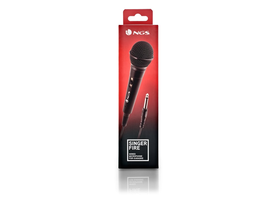 Microfone NGS Singer Fire - Imagem 5