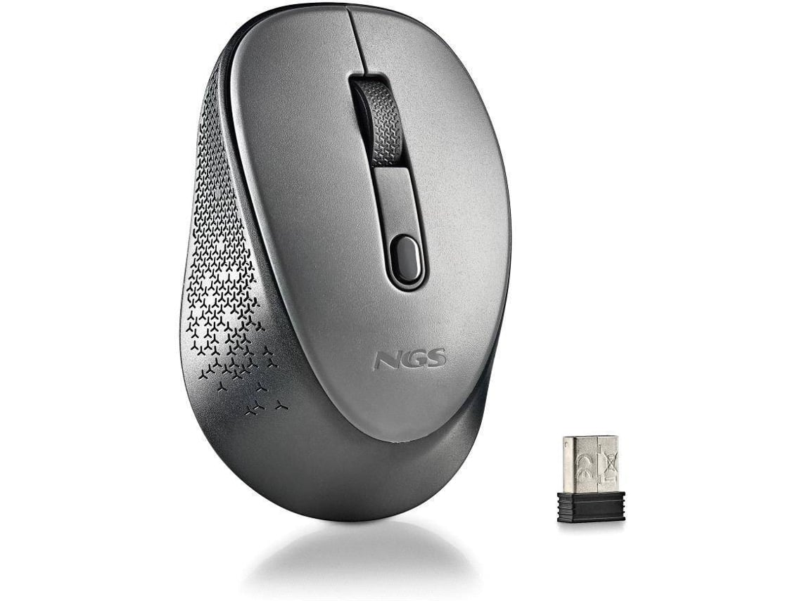 Rato Sem Fios NGS Dew Gray/ Até 1600 DPI/ Cinzento - Imagem 5