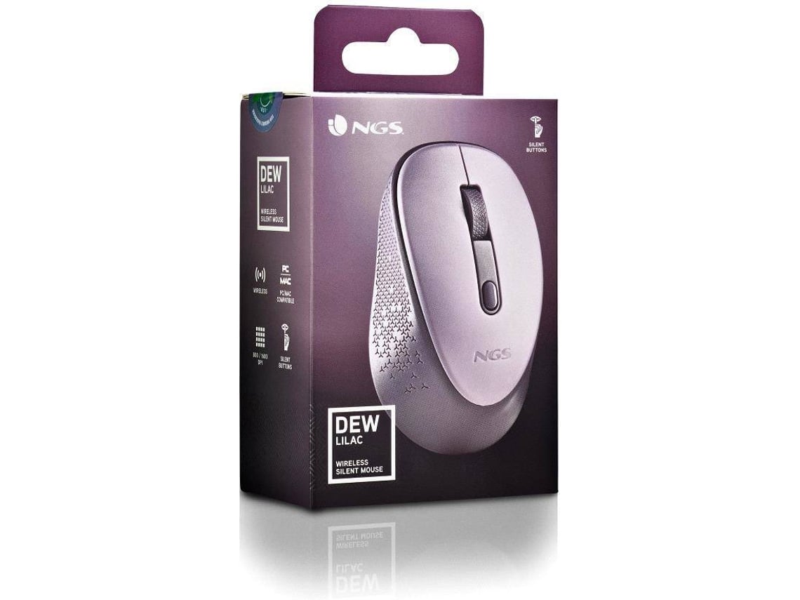 Rato sem Fios NGS Dew Lilac/ Até 1600 DPI/ Lilás - Imagem 4