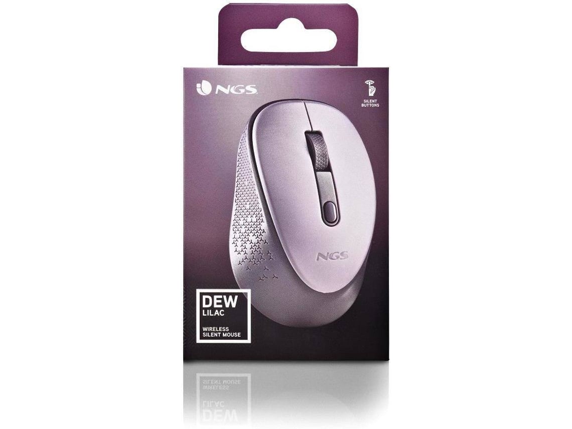 Rato sem Fios NGS Dew Lilac/ Até 1600 DPI/ Lilás - Imagem 5