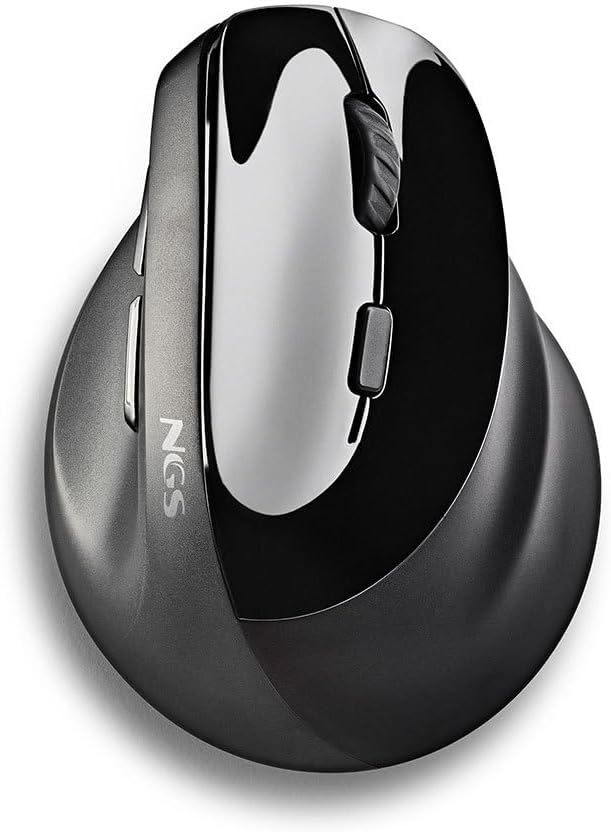 Rato Vertical Sem Fios NGS EVO Moksha/ Bateria recarregável/ Até 2400 DPI - Imagem 5