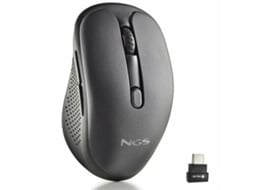 Rato Sem Fios NGS Evo Jot silencioso/ Bateria recarregável/ Até 1600 DPI/ Preto - Imagem 2