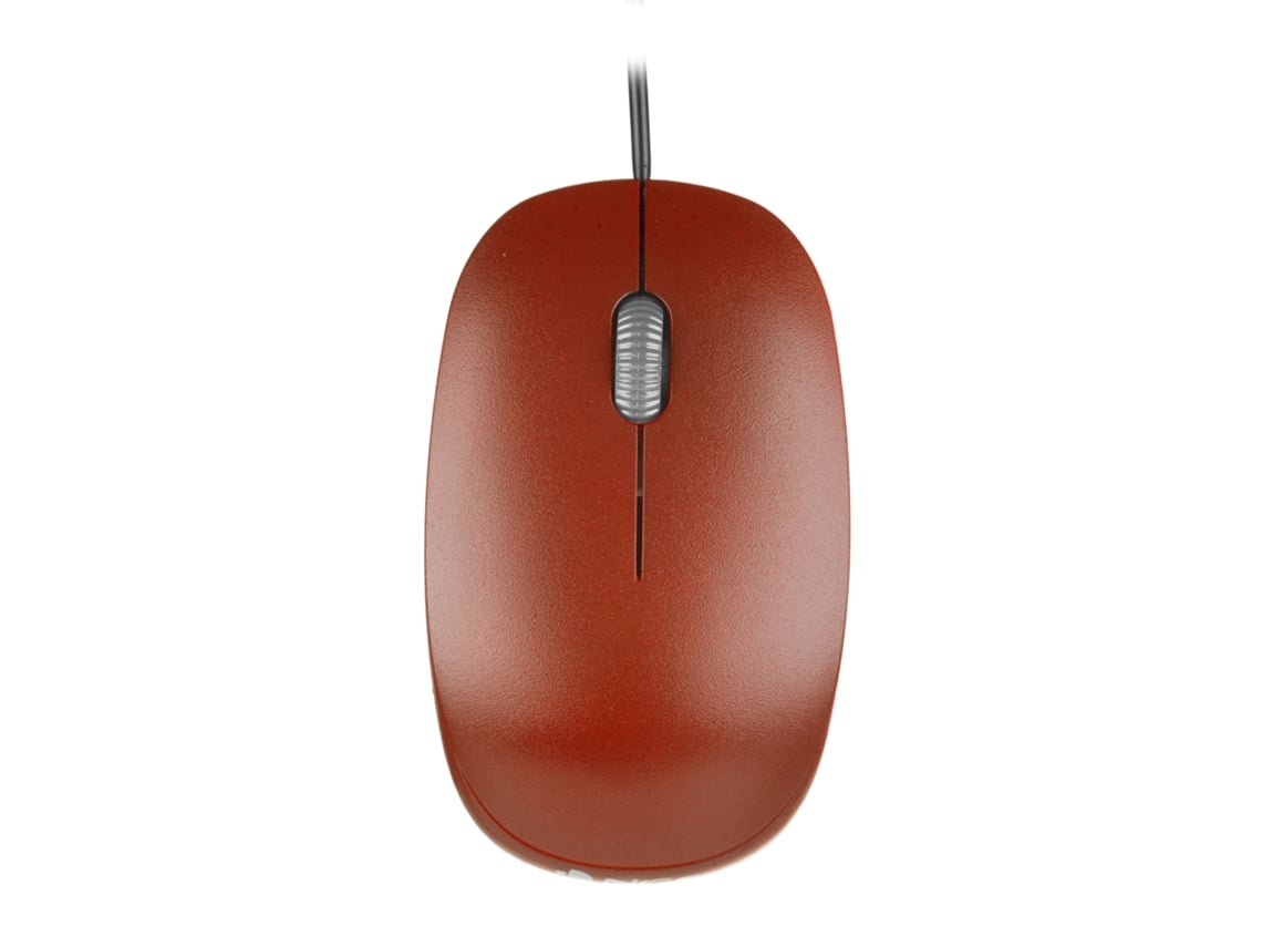 Rato NGS Flame/ Até 1000 DPI/ Vermelho