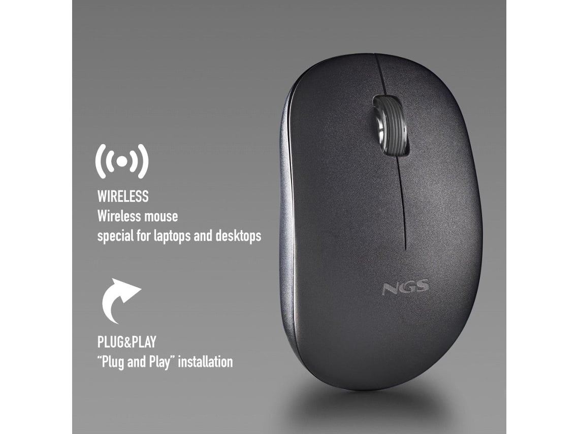 Rato Sem Fios NGS Fog Pro/ Até 1000 DPI - Imagem 2